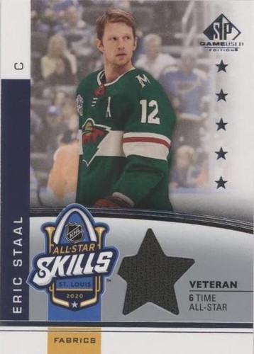 2020-21 Upper Deck SP Game Used - Eric Staal #ASV-ES