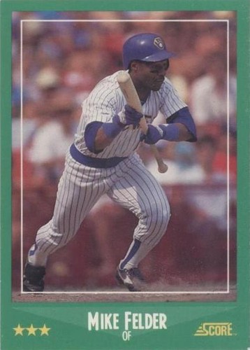 1988 Score - Mike Felder #388