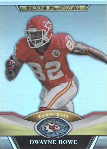 2011 Topps Platinum Dwayne Bowe #121