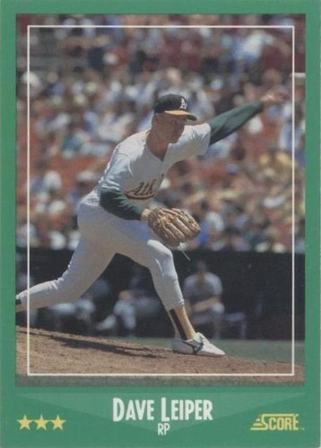 1988 Score - Dave Leiper #348