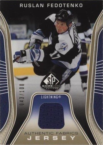 2006-07 SP Game Used Edition - Ruslan Fedotenko #AF-RF