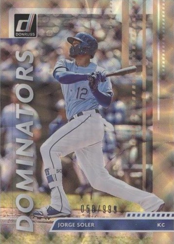 2020 Panini Donruss - Jorge Soler #D-7