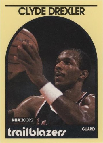 CLYDE DREXLER 1989-90 NBA HOOPS ALL-STAR GAME BASKETBALL CARD #69