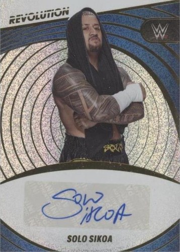 2023 Panini Revolution WWE - Solo Sikoa #AG-SLS