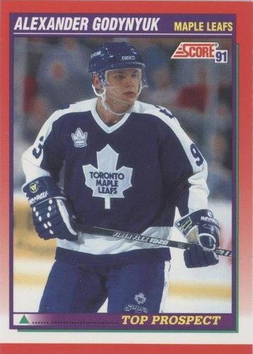 1991-92 Score Canadian - Alexander Godynyuk #281