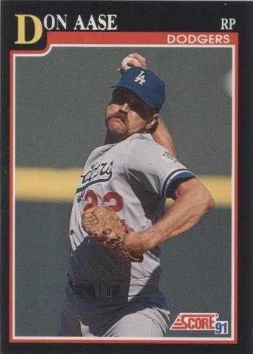 1991 Score - Don Aase #289