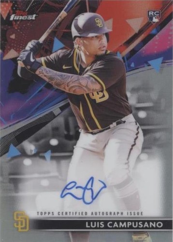 2021 Topps Finest - Luis Campusano #FA-LC