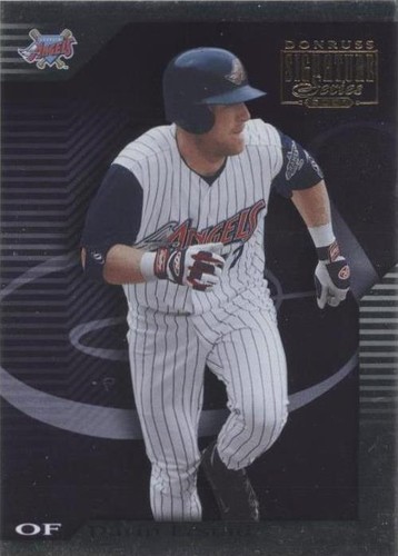 2001 Donruss Signature Series - Darin Erstad #34