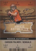 2003 Fleer Authentix Carson Palmer #101