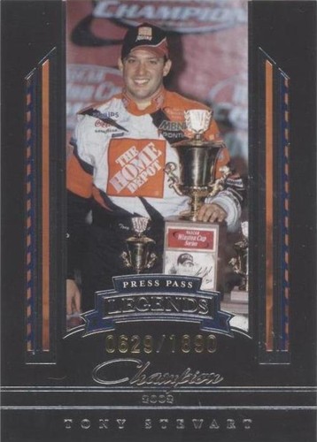 2005 Press Pass Legends - Tony Stewart #44B