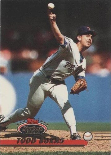 1993 Topps Stadium Club - Todd Burns #210