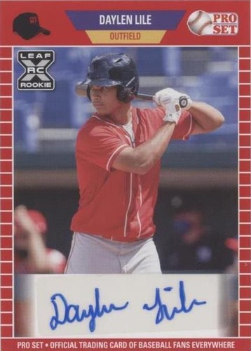 2021 Leaf Pro Set Baseball Blaster - Daylen Lile #PS-DL1