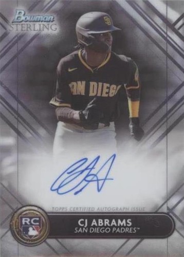 2022 Bowman Sterling - C.J. Abrams #RA-CA
