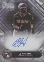 2022 Bowman Sterling - C.J. Abrams #RA-CA