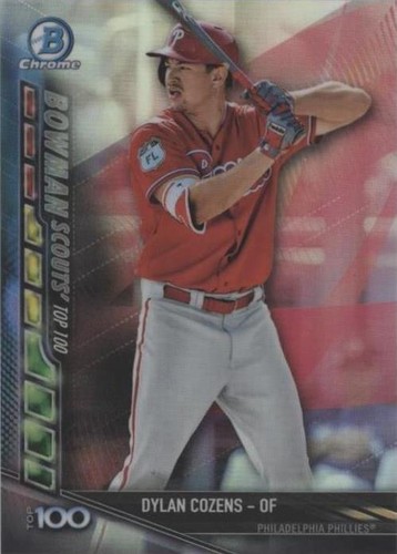 2017 Bowman Chrome - Dylan Cozens #BSU-DC
