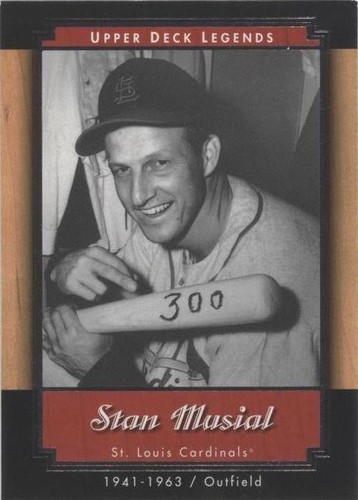 2001 Upper Deck Legends - Stan Musial #56