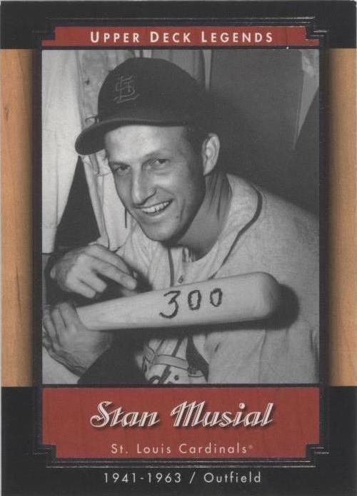 Upper Deck Legends 2001 - Stan Musial #56