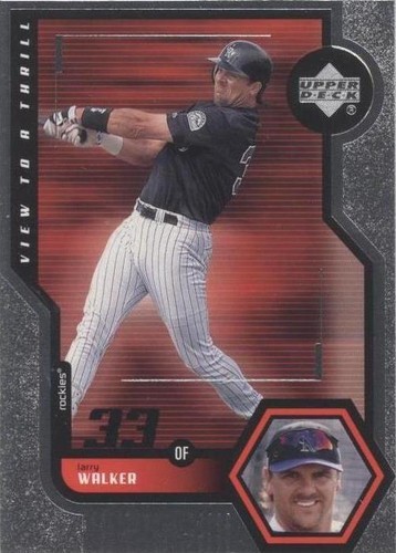 1999 Upper Deck - Larry Walker #V12