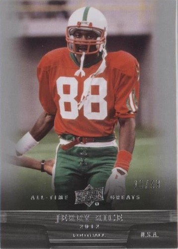 2012 Upper Deck UD All-Time Greats Jerry Rice #22