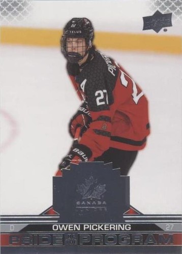 2022 Upper Deck Team Canada Juniors - Owen Pickering #92