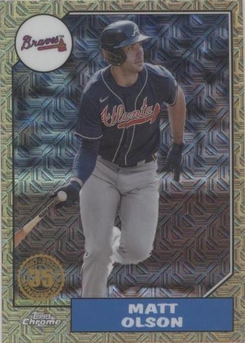 2022 Topps Update Series - Matt Olson #T87C-40