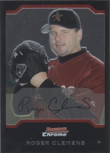 2004 Bowman Chrome - Roger Clemens #37