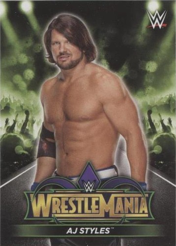 2018 Topps WWE Road to Wrestlemania - AJ Styles #R-11