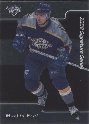 2001-02 In the Game Be A Player Signature Series - Martin Erat #238