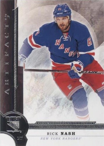 2016-17 Upper Deck Artifacts - Rick Nash #72