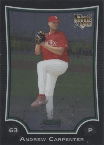 2009 Bowman Chrome - Andrew Carpenter #195