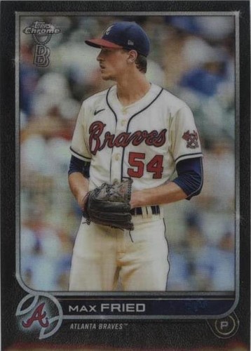 2022 Topps Chrome Ben Baller Edition - Max Fried #75
