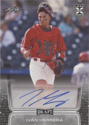 2020 Leaf Draft - Ivan Herrera #BA-IH1
