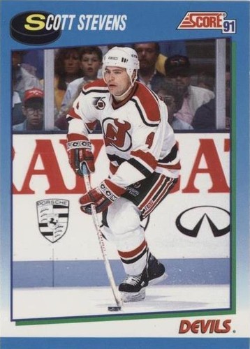 1991-92 Score Canadian - Scott Stevens #595