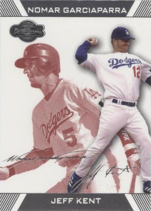 2007 Topps Co-Signers - Jeff Kent Nomar Garciaparra #92