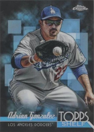 2014 Topps Chrome - Adrian Gonzalez #TS-AG