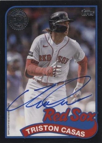 Topps - レッドソックス　トリストン・カサス　レリックオート Triston Casas 2024 TOPPS SERIES 2 FUTURE STARS BOSTON RED