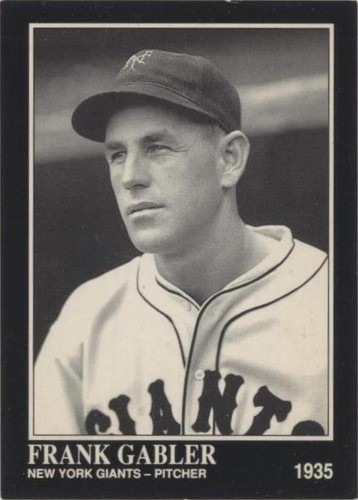 1992 The Sporting News Conlon Collection - Frank Gabler #606