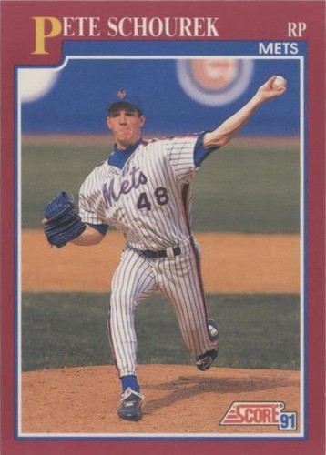 1991 Score Rookie & Traded - Pete Schourek #87T