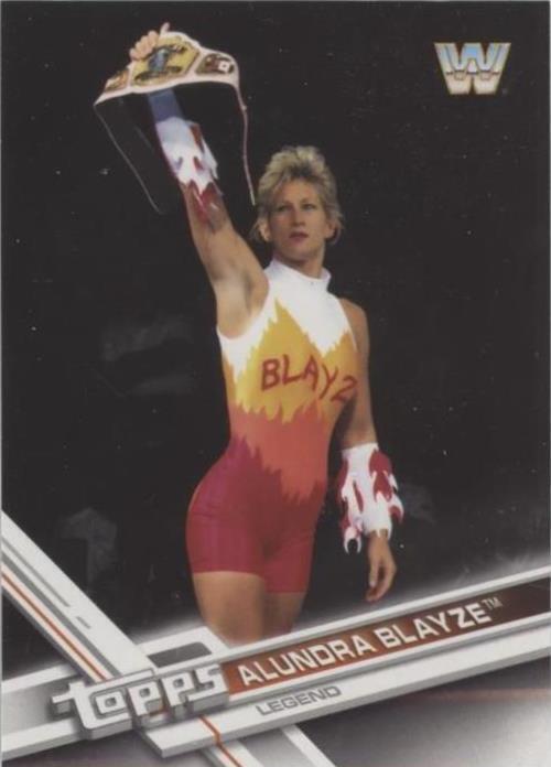 2017 Topps WWE Then Now Forever - Alundra Blayze #181