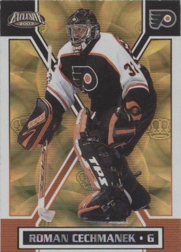 2002-03 Pacific Exclusive - Roman Cechmanek #125