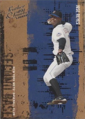 2005 Donruss Leather & Lumber - Jose Reyes #72