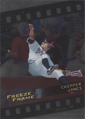 1998 Donruss Studio - Chipper Jones #9