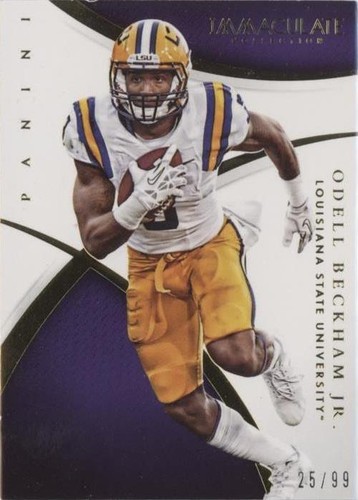 2015 Panini Immaculate Collection Collegiate Odell Beckham Jr. #80