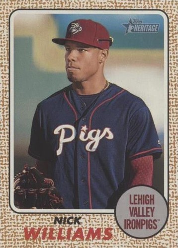 2017 Topps Heritage Minor League Edition - Nick Williams #65