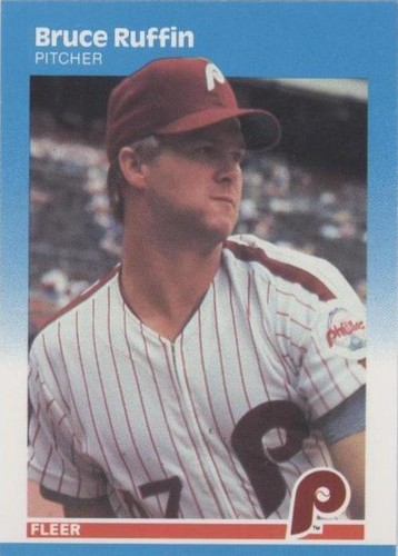 1987 Fleer - Bruce Ruffin #183