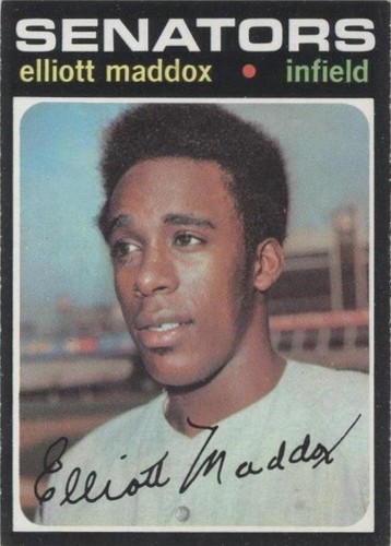 1971 Topps - Elliott Maddox #11