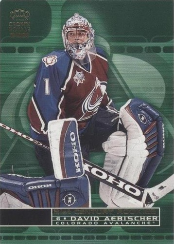 2000-01 Pacific Crown Royale - David Aebischer #7