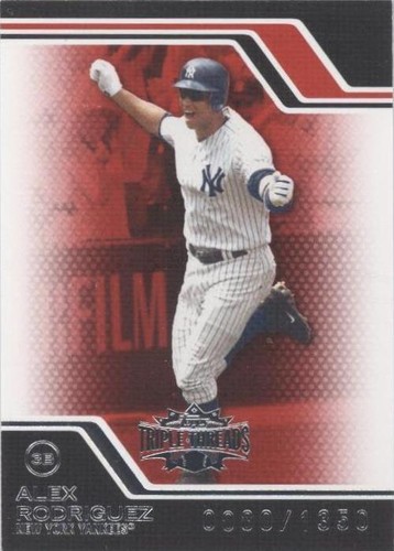 2008 Topps Triple Threads - Alex Rodriguez #71