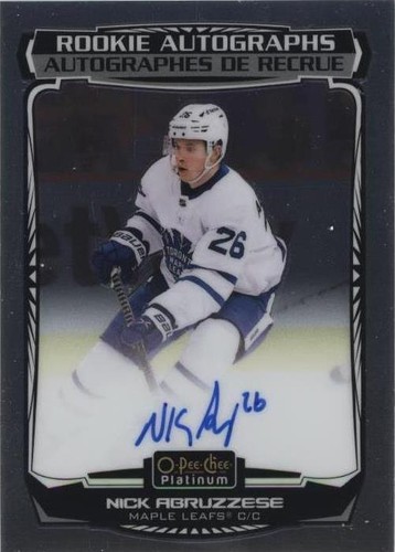 2022-23 O-Pee-Chee Platinum - Nicholas Abruzzese #R-NA