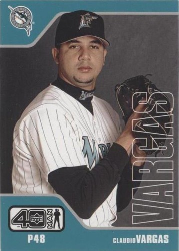 2002 Upper Deck 40 Man - Claudio Vargas #802